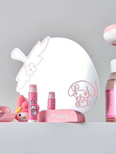 Sinsay - Dekorativní zrcadlo na podstavci My Melody - růžová