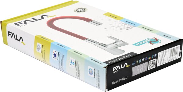 FALA Baterie dřezová flexibilní - červená Fala
