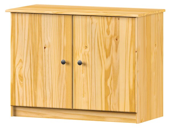 Komoda s dvířky 822K lak, kovové úchytky