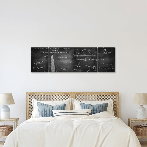 Obraz - Láska k číslům (170x50 cm)