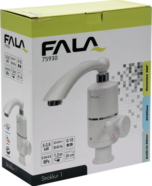 FALA Baterie dřezová s elektrickým ohřívačem vody (20cm)
