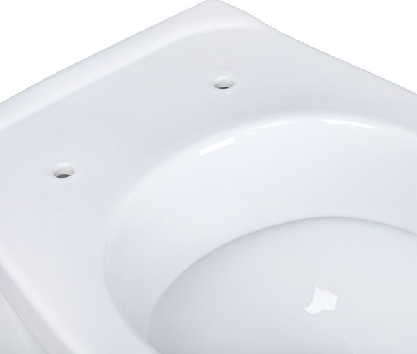 Belvit RosenStern – závěsné WC s hlubokým splachováním, bílá keramika, design bez sedátka