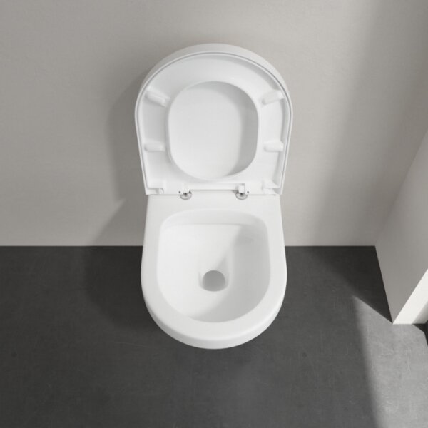 Villeroy & Boch 5684HR01 - Závěsné WC s prkénkem ARCHITECTURA keramika/bílá