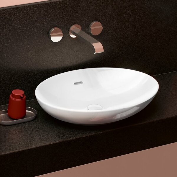 Villeroy & Boch 4A470001 - Umyvadlo na desku LOOP&FRIENDS 56x38 cm keramika/bílá