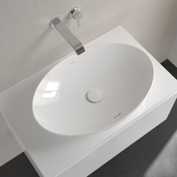 Villeroy & Boch 4A480001 - Umyvadlo na desku LOOP&FRIENDS 62x42 cm keramika/bílá