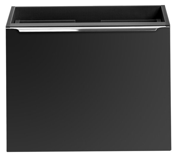 Koupelnová skříňka s deskou SANTA FE Black D80/2 | 80 cm