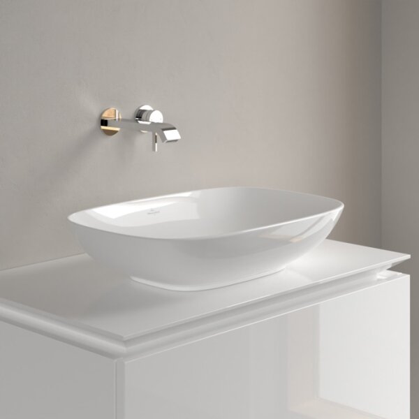 Villeroy & Boch 4A490001 - Umyvadlo na desku LOOP&FRIENDS 56x38 cm keramika/bílá