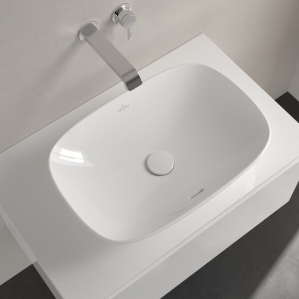 Villeroy & Boch 4A490001 - Umyvadlo na desku LOOP&FRIENDS 56x38 cm keramika/bílá