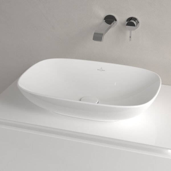 Villeroy & Boch 4A490001 - Umyvadlo na desku LOOP&FRIENDS 56x38 cm keramika/bílá