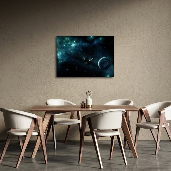 Obraz - Život ve vesmíru (70x50 cm)