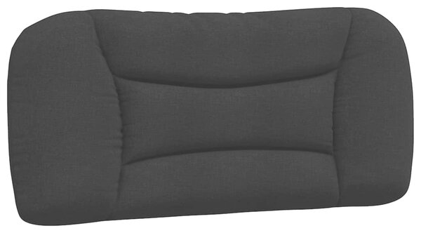 Postel s matrací Hvar černá 90 x 190 cm textil 3208501