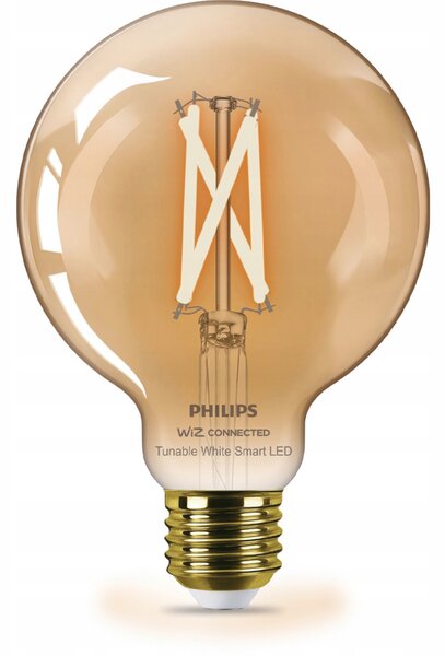 LED žárovka Philips E27 G95 7W 50W 640lm Bluetooth WIFI Stmívatelná