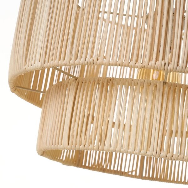 Ratanové stropní svítidlo v přírodní barvě s ratanovým stínidlem ø 38 cm Natural Way – Casa Selección