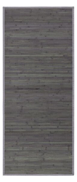 Šedo-zelený bambusový koberec 75x175 cm – Casa Selección