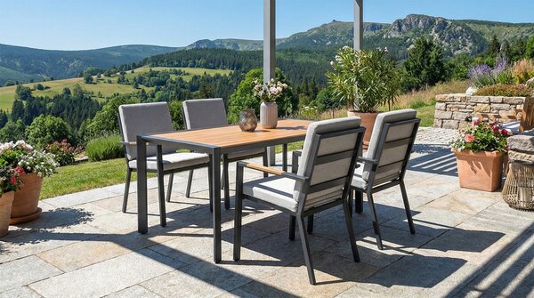 Zahradní jídelní souprava Crena Dining4 Woodlook