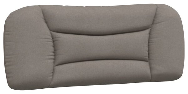 Postel s matrací Hvar taupe 100 x 200 cm textil 3208517