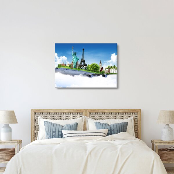 Obraz - Cesta kolem světa (70x50 cm)