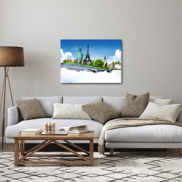 Obraz - Cesta kolem světa (70x50 cm)