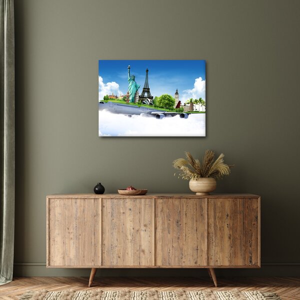 Obraz - Cesta kolem světa (70x50 cm)
