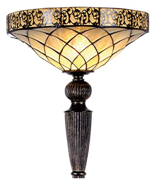 Stojací lampa Tiffany- Ø 41*179 cm 1x E27 / max – 41x179 cm
