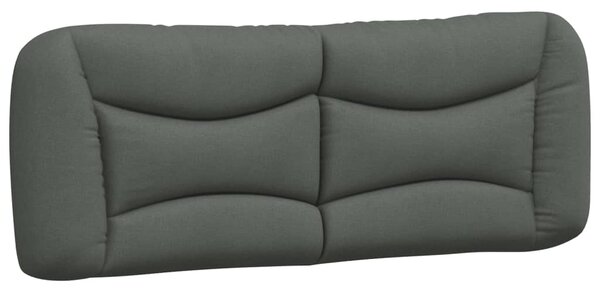 Postel s matrací Hvar tmavě šedá 180 x 200 cm textil 3208549