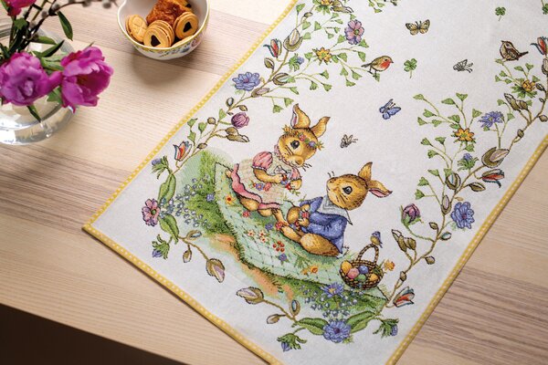 Villeroy & Boch 14-8644-6150 Běhoun Spring Fantasy Flowers 49 x 143 cm