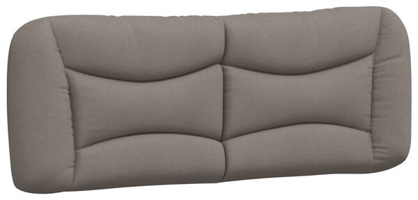 Postel s matrací Hvar taupe 180 x 200 cm textil 3208552