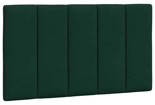 Postel s matrací Hanko tmavě zelená 80 x 200 cm samet 3208565