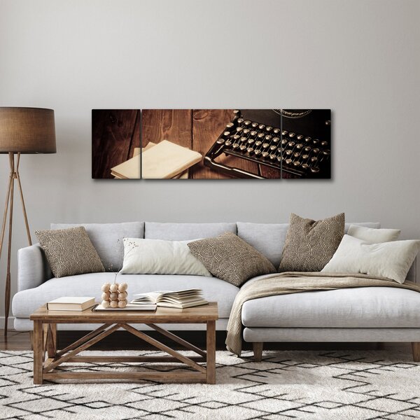 Obraz psacího stroje (170x50 cm)