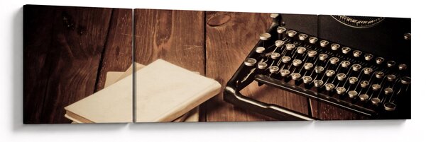 Obraz psacího stroje (170x50 cm)
