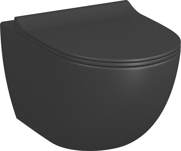 VitrA Sento, závěsné WC, systém splachování VitrA Flush 2.0, hluboký splachovací systém bez přelivu