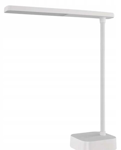 LED stolní lampa LUCY s akumulátorem, bílá, 5000K