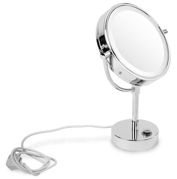 Kosmetické zrcadlo s osvětlením Marilyn Stand Zrcadlo Make-up Mirror 5x zvětšení