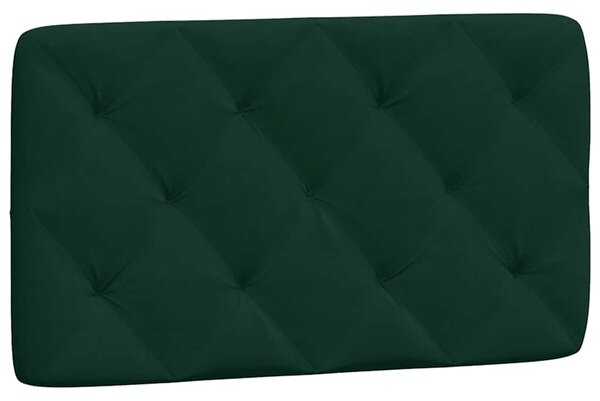 Postel s matrací tmavě zelená 80 x 200 cm samet 3208625
