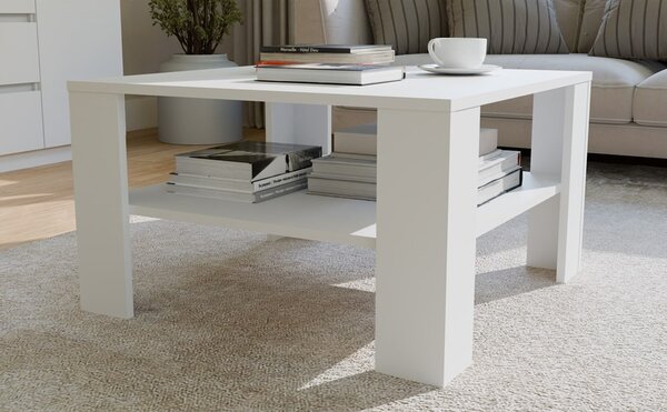 TP Living Konferenční stolek Square 68 cm bílý