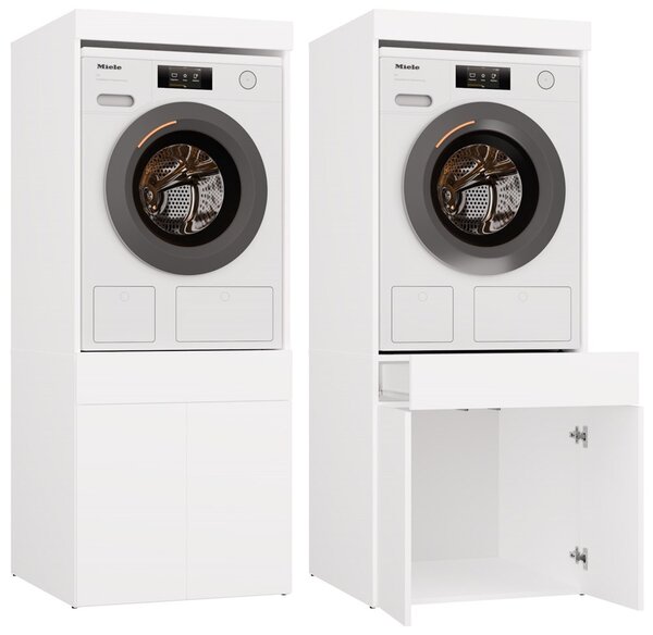 TP Living Koupelnová skříňka na pračku Pola 64,2 cm bílá