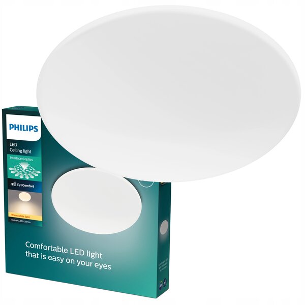 Stropní svítidlo přisazené Philips 36 W LED zdroj 49 cm bílé
