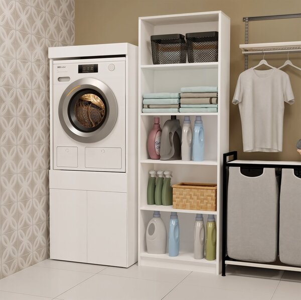 TP Living Koupelnová skříňka na pračku Pola 64,2 cm bílá