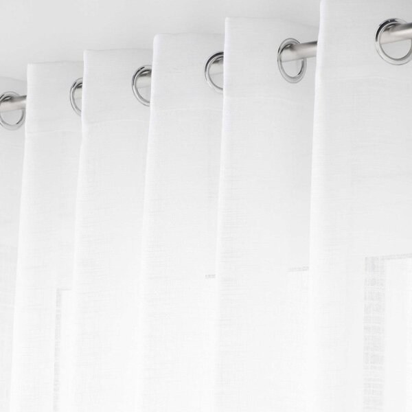 Bílá záclona 400x240 cm Haltona – douceur d'intérieur
