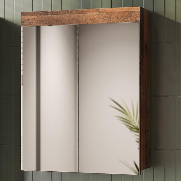 Koupelnová skříňka se zrcadlem Vicco Luna Oldstyle 60 x 77 cm, Model 54362