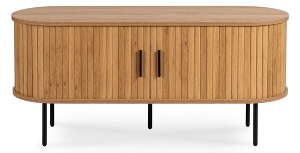 Vivaldi TV stolek Trish 120 cm dub přírodní/černý