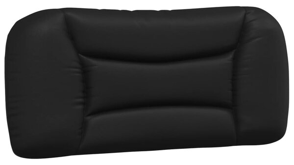 Postel s matrací Hvar černá a bílá 80 x 200 cm umělá kůže 3208687