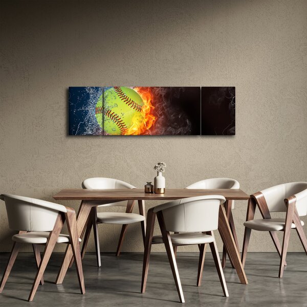 Obraz - Tenisový míček (170x50 cm)