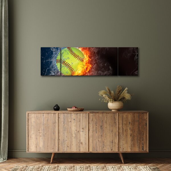 Obraz - Tenisový míček (170x50 cm)