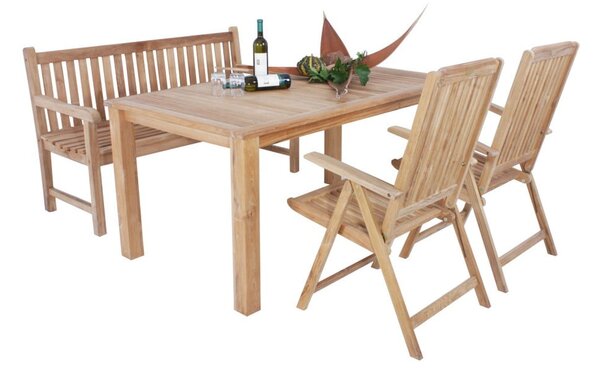 Zahradní stůl z teakového dřeva Garden Pleasure Solo