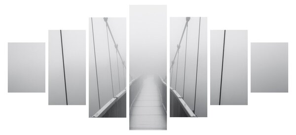 Obraz - Most do neznáma (210x100 cm)