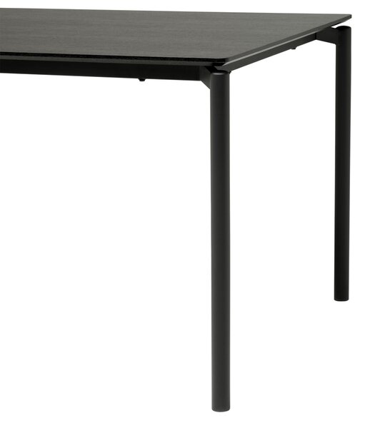 JÍDELNÍ STŮL, černá, 160/90/76 cm P & B - Online Only jídelní stoly, Online Only