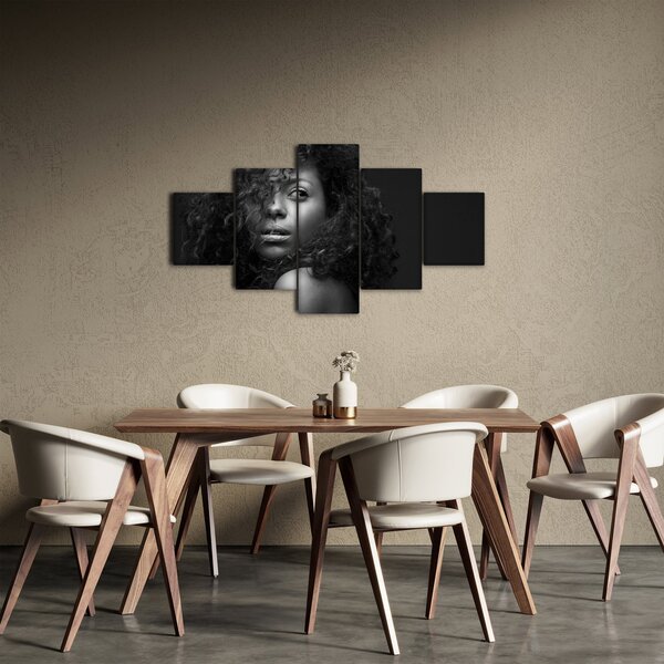 Obraz - Portrét ženy (125x70 cm)