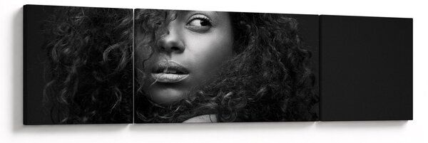 Obraz - Portrét ženy (170x50 cm)