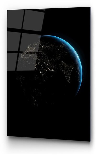 Skleněný obraz 70x100 cm Earth – Wallity